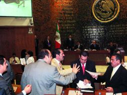 El Congreso cometió un error u omisión porque modificó siete artículos de la ley que no fueron votados por el pleno. A. GARCÍA  /