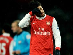 Carlos Vela aún tiene tres años más de contrato con los Gunners. MEXSPORT  /