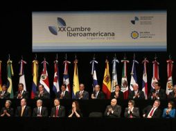 Sesión inaugural de la XX Cumbre Iberoamericana de Jefes de Estado y de Gobierno. EFE  /