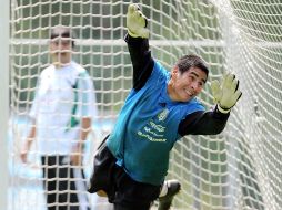 Sergio Arias, refuerzo de los Gallos Blancos de Querétaro, aceptó el compromiso por salvar al equipo. MEXSPORT  /