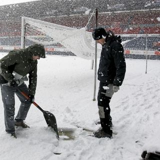 Tormenta de nieve afectará partidos este fin de semana