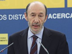 El vicepresidente primero del Gobierno, Alfredo Pérez Rubalcaba. EFE  /