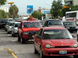 En días pasados, el tránsito en la ciudad fue un verdadero caos. ARCHIVO  /
