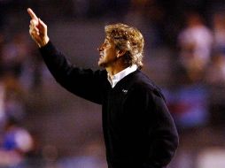 Manuel Pellegrini es el DT del Málaga, peor equipo de primera división. MEXSPORT  /