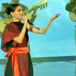 Kika Edgar se prepara para interpretar a una invidente en TV