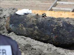 El artefacto explosivo es el segundo en su tipo descubierto en menos de un mes en el lugar. ESPECIAL  /