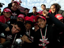 Los Xoloitzcuintles consiguieron su primer título de la historia del club fundado en 2007. MEXSPORT  /