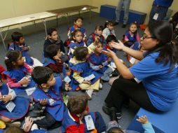 La estimulación previa a la educación formal ayuda a los más pequeños a desarrollar áreas como la  psicomotricidad. ARCHIVO  /