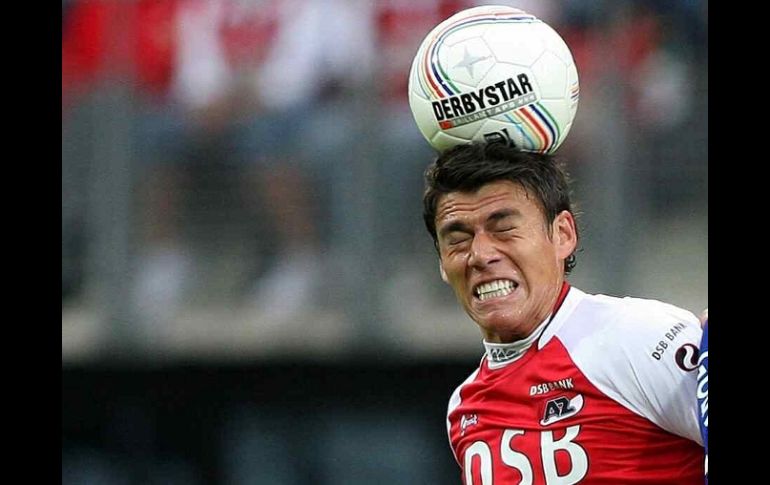 El jugador mexicano Héctor Moreno pudo apoyar a su equipo en todo el partido. MEXSPORT  /