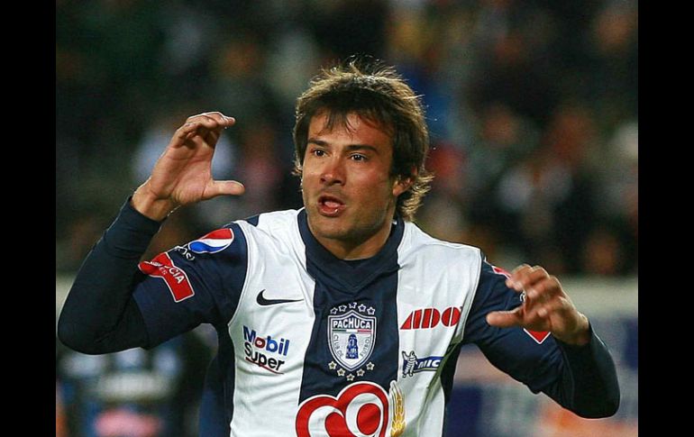 Asegura Andrés Fassi que Darío Cvitanich se va por la puerta grande pues aportó mucho al Pachuca. MEXSPORT  /