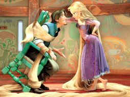 Para la versión en inglés Mandy Moore hace la voz de Rapunzel, una princesa de cuento de hadas. EL UNIVERSAL  /