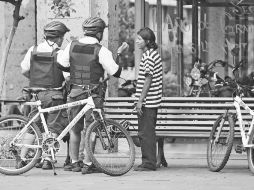 El número de incapacidades presentadas por los policías de Guadalajara ha disminuido en los últimos meses. E. PACHECO  /