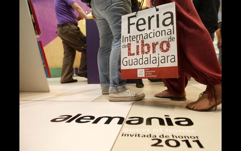 Alemania es el invitado de honor a la Feria Internacional del Libro de Guadalajara 2011. A. CAMACHO  /