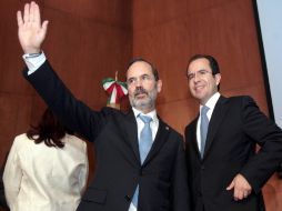 Gustavo Madero aclaró algunas de las directrices que tendrá su gestión al frente del PAN. NOTIMEX  /