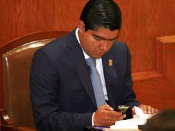 Carlos Corona laboró como secretario general del Congreso de febrero a septiembre de este año. ARCHIVO  /