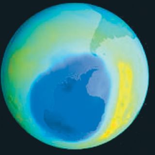 El agujero en la capa de ozono es cada vez menor