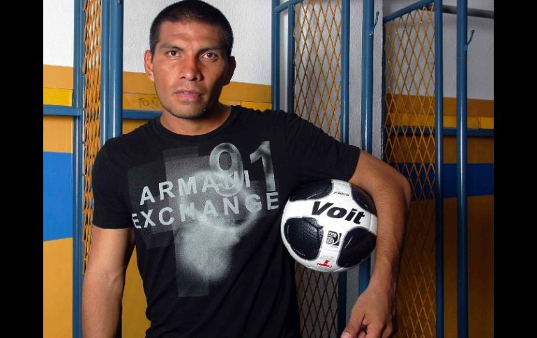 El ex jugador de Tigres Alfredo González Tahuilán, ya se presentó con el Atlas como nuevo refuerzo. MEXSPORT  /