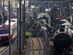 El choque de trenes afecto a los usuarios del Tren Suburbano. EL UNIVERSAL  /
