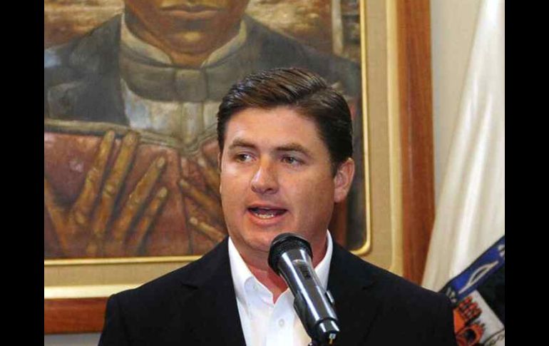El gobernador de Nuevo León, Rodrigo Medina, espera que para el 2011 se empiece a construir el nuevo estadio de Rayados. MEXSPORT  /