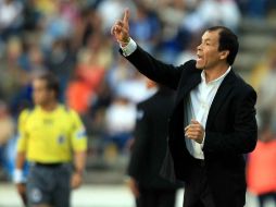 Guadalupe cruz, director técnico de Jaguares, ya tiene contemplado un partido de preparación contra Estudiantes de Altamira. MEXSPORT  /