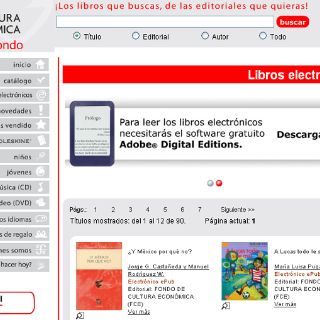 Conaculta lanza a la venta sus primeros libros electrónicos