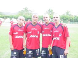 Ángel Gaspar, Alejandro Leyva, Arturo González y Carlos Treviño. A. RAMÍREZ  /