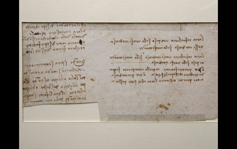 El manuscrito de Da Vinci fue encontrado en una biblioteca de Nantes. REUTERS  /