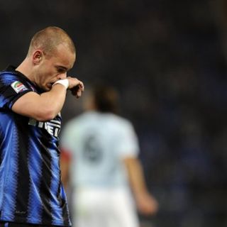 Sneijder está inconforme