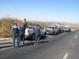 En el caso de El Salto, el individuo fue hallado a la altura del kilómetro 8 del Periférico Nuevo. M. PATIÑO  /