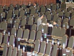 Más de la mitad de los diputados no asistieron a sesión. ARCHIVO  /