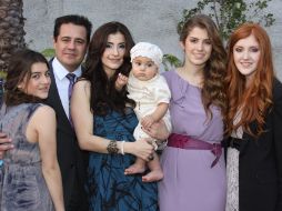 Valeria Anceno Herrera, Rafael Anceno, María Isabel Herrera, Santiago María Fernanda  y Ana Paula Anceno.ELINFORMADOR  /