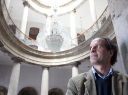 Leonardo Gasparini es el director interino de la Orquesta Filarmónica de Jalisco. A. CAMACHO  /