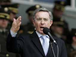 El ex presidente de Colombia Álvaro Uribe. ARCHIVO  /