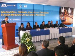 El evento se realizó en las instalaciones de la Academia de Policía y Vialidad del Estado. M. PATIÑO  /