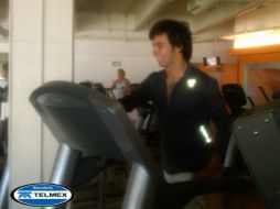 El piloto tapatío Sergio Pérez trabaja fuerte en el aspecto físico. G. LÓPEZ  /