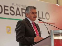 Antonio Mateos aseguró que la adquisición del territorio de 61 hectáreas para la construcción de la universidad costó 143 MDP. S. NÚÑEZ  /