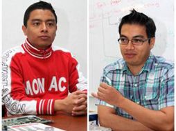 Juvenal Rodríguez Reséndiz, y el docente Edgar Alejandro Rivas Araiza de la Autónoma de Querétaro. EL UNIVERSAL  /