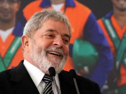 El presidente brasileño Luiz Inácio Lula da  Silva expresó  una enérgica protesta por la detención del creador de  WikiLeaks. AFP  /