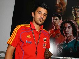 David Villa, delantero del Barcelona, comentó que los partidos se ganan en el terreno de juego y no con palabras. MEXSPORT  /