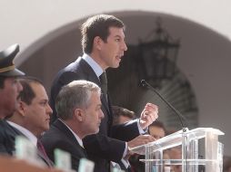 La ceremonia para presentar el informe de Miguel Castro tuvo un costo de 30 mil pesos. S. NÚÑEZ  /