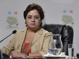La canciller Patricia Espinosa. NTX  /