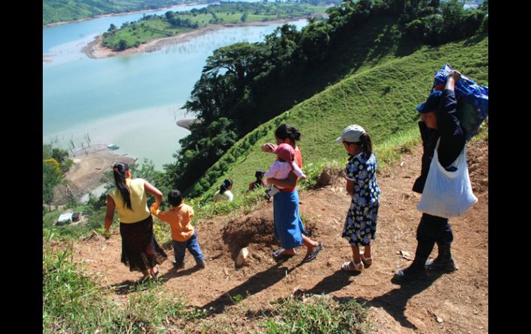 La Unión fue creada para apoyar el desarrollo de comunidades indígenas de Chiapas. En la foto, habitantes de Antonio de León. EFE  /