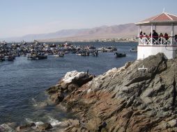 En el puerto de Topolobampo, la pesca es la principal actividad económica. ESPECIAL  /