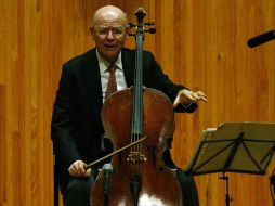 Carlos Prieto regresa a Guadalajara para presentar tres suites de Bach. E.BARRERA  /