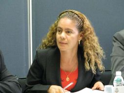 La diputada priista, Rosalina Mazari, asegura que México es uno de los países que tiene menos periodos de sesiones. ESPECIAL  /