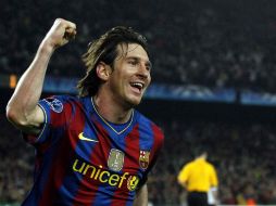 Lionel Messi, jugador del Barcelona, consiguió anotar dos goles en el aprtido contra el Real Sociedad. MEXSPORT  /