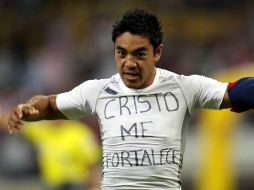Marco Fabián, volante del Rebaño, dice ir a Colombia con mucha ilusión de reforzar su aspecto emocional y humano. MEXSPORT  /