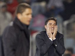 El director técnico del Getafe, José Miguel González, afirmó que su segundo entrenador deja la institución por voluntad propia. REUTERS  /