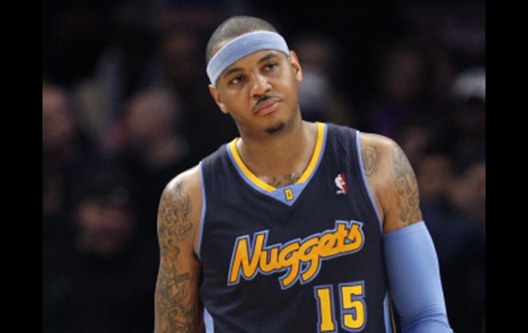 Carmelo Anthony solo firmará un contrato de larga duración con los Knicks de Nueva York. AP  /