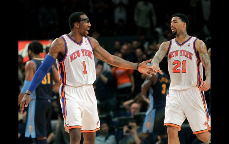 Stoudemire (1) anotó 30 puntos ayer. AP  /